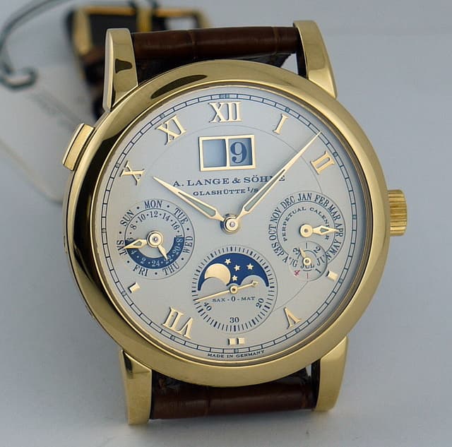 A. Lange and Sohne Langematik Perpetual YG