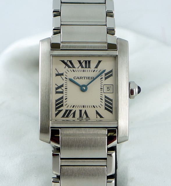Cartier Tank Francaise SS/SS Medium Quartz