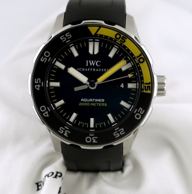 IWC NEW Version Aquatimer 2000 SS/Rubber