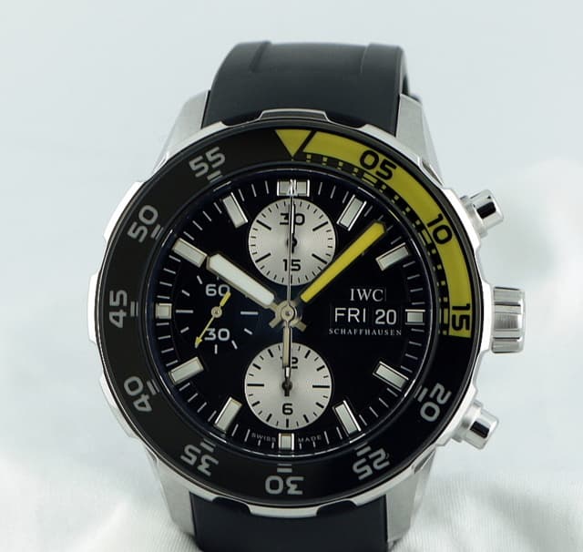 IWC NEW Version Aquatimer Chrono SS/Rubber