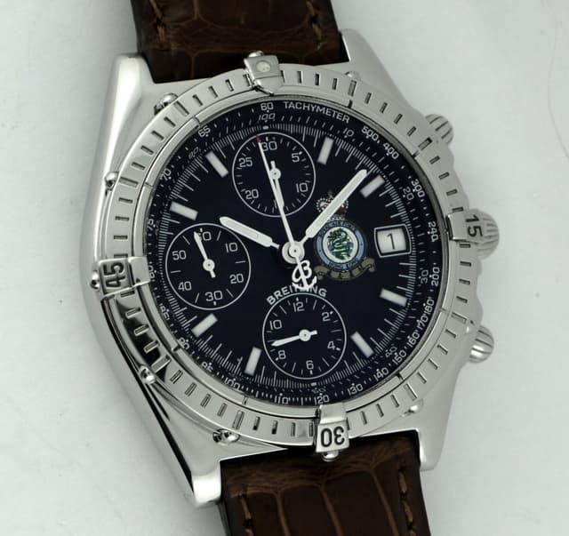 Breitling Chronomat Air Force Steel Black Dial
