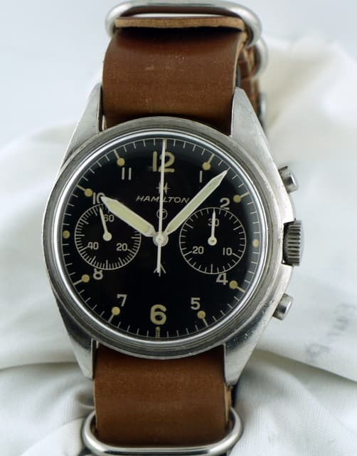 Hamilton  1970's Hamilton 0552 Military Issued Chronograph 