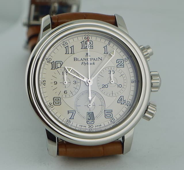 Blancpain Flyback Strap White Dial