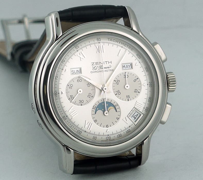 Zenith Chronomaster El Primero Moon 
SS/Strap