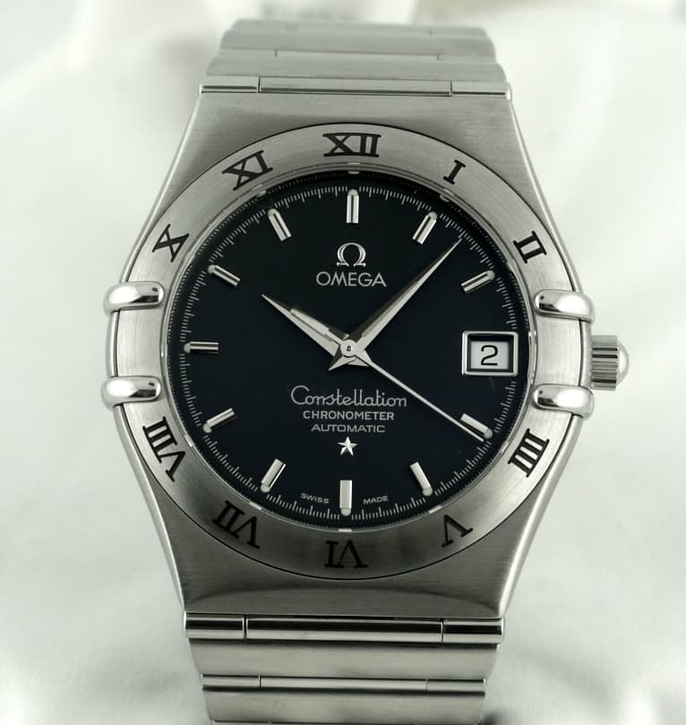 Omega Omega Constellation Black Dial SS/SS