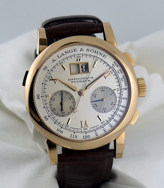 A. Lange and Sohne Datograph Rose