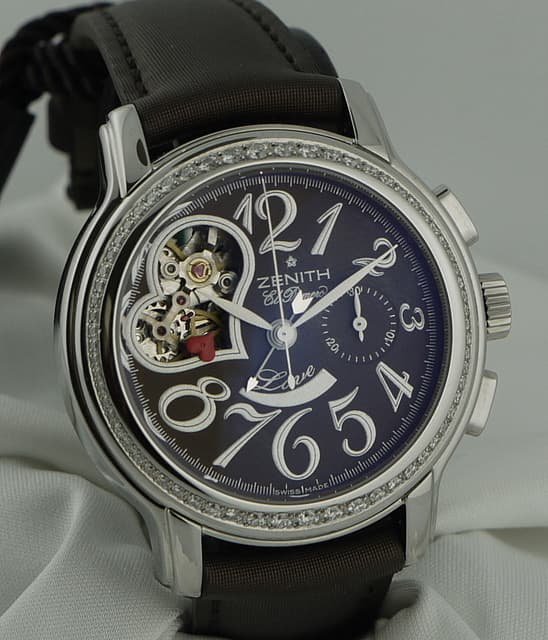 Zenith Star El Primero Open Heart
Brown Dial