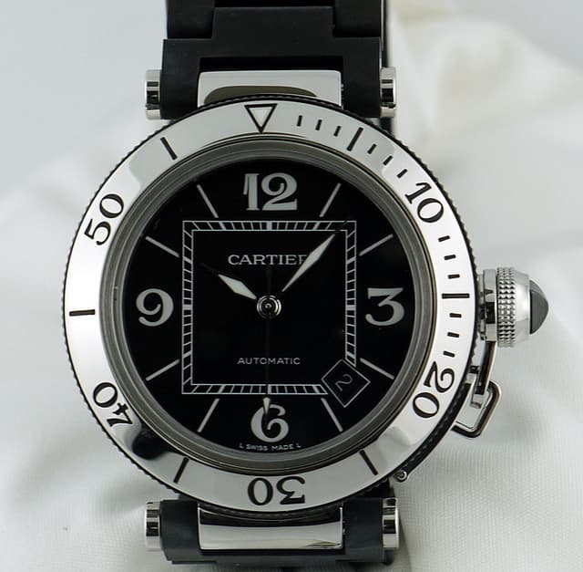 Cartier Pasha Seatimer
SS/Rubber