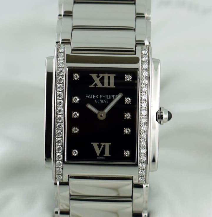 Patek Philippe Twenty-4 4910 SS/SS Black