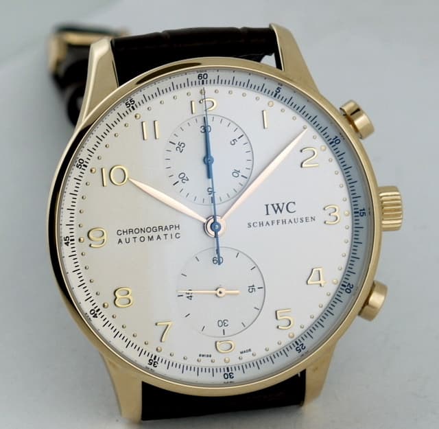 IWC Portugieser Chronograph Rose Gold
