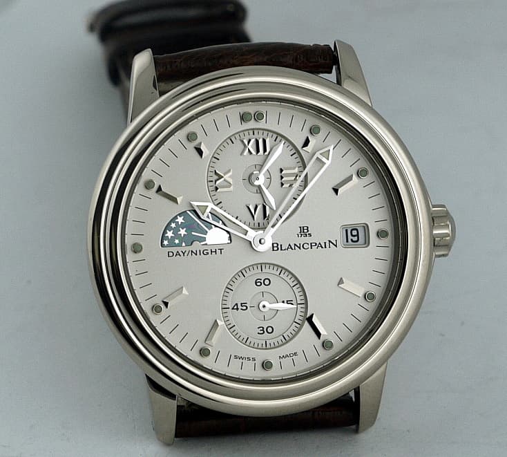 Blancpain Leman Dual Timezone WG LIMITED