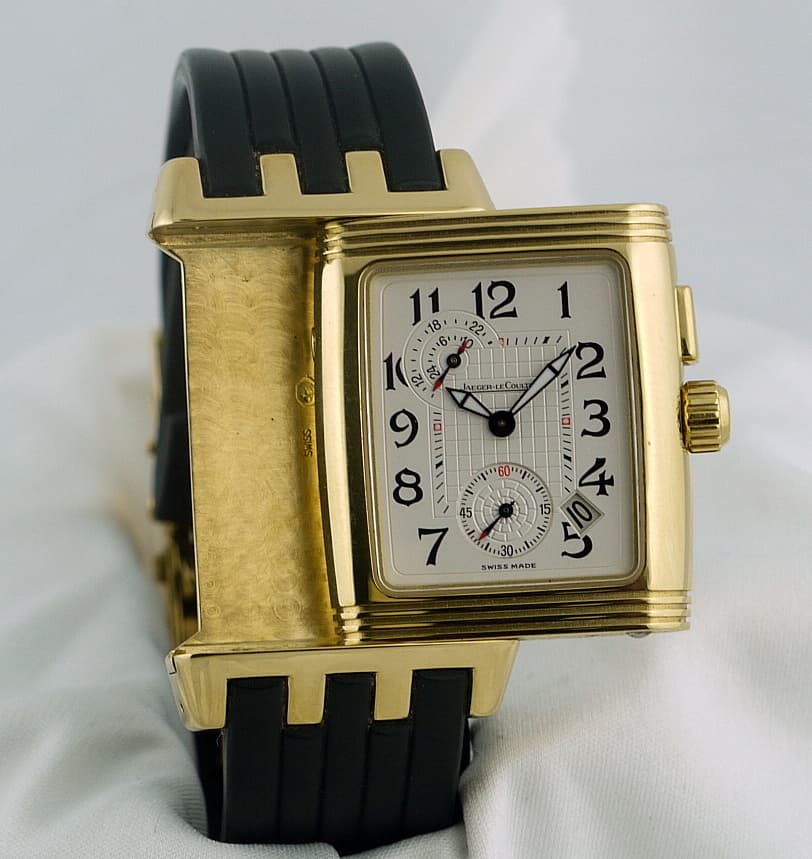 Jaeger LeCoultre Gran'Sport Duoface
Rubber 18K Yellow Gold