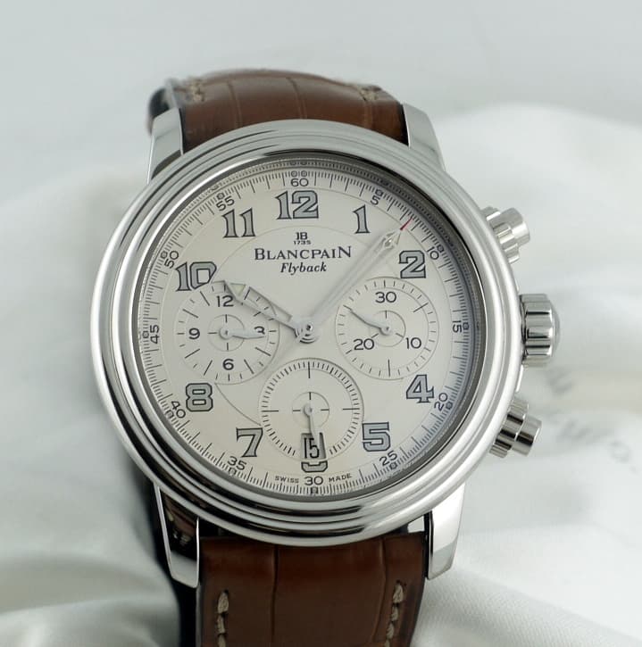 Blancpain Flyback Strap White Dial