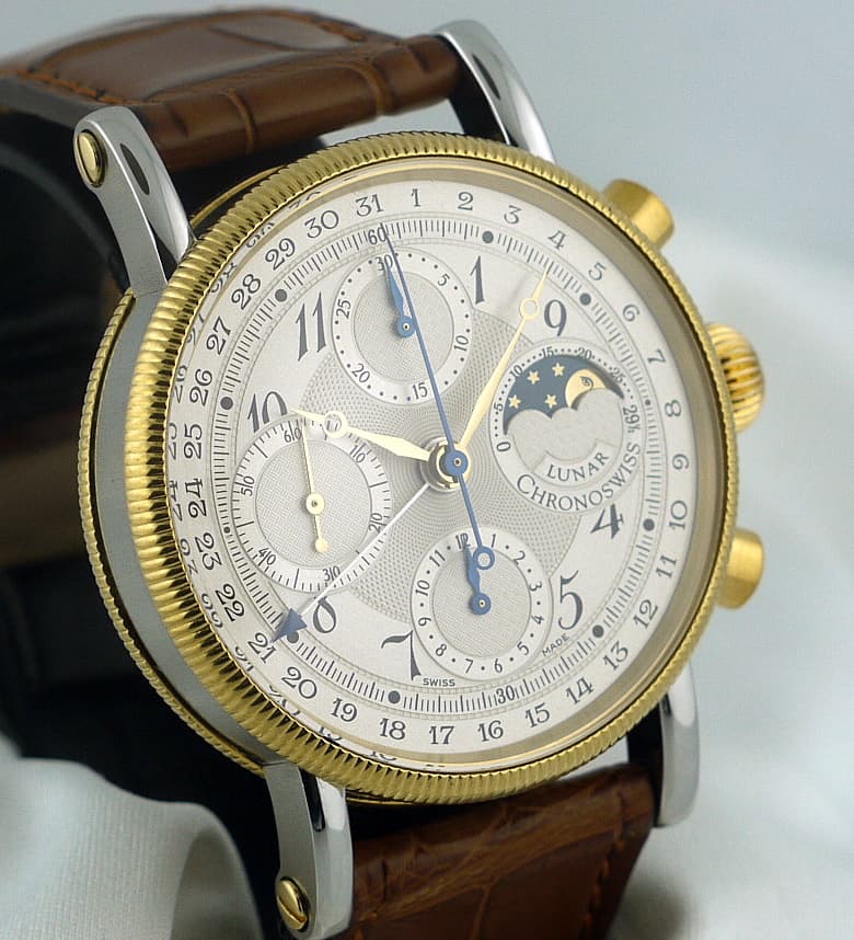 Chronoswiss Lunar Chronograph SS/18K
