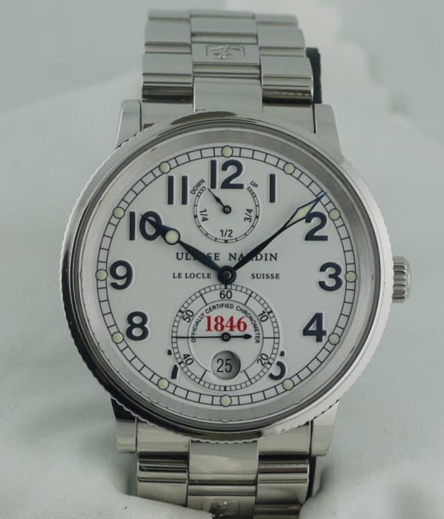 Ulysse Nardin Marine Chronometer 1846 SS/Bracelet