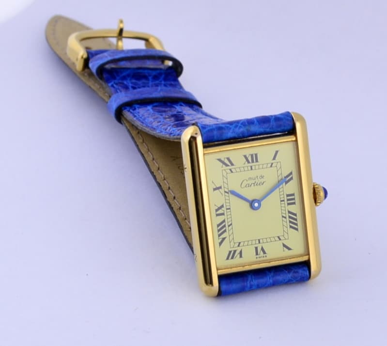 Cartier Tank Must de Cartier Vermeil YG Plated 
