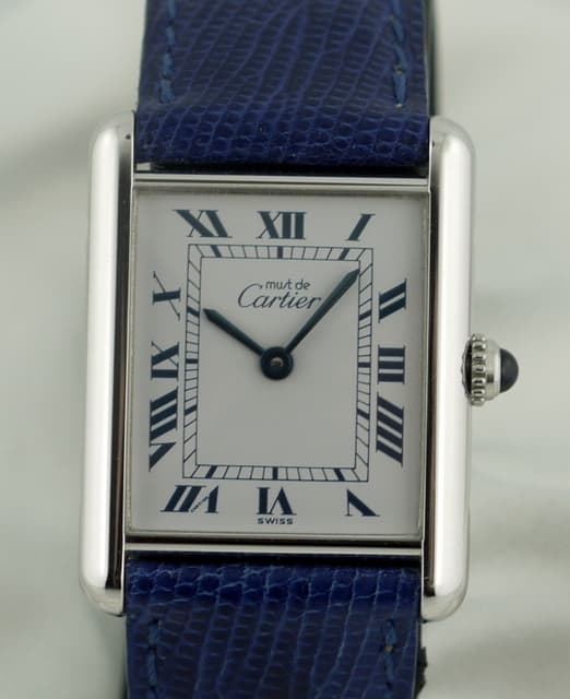 Cartier Tank Must de Cartier Sterling Silver Quartz