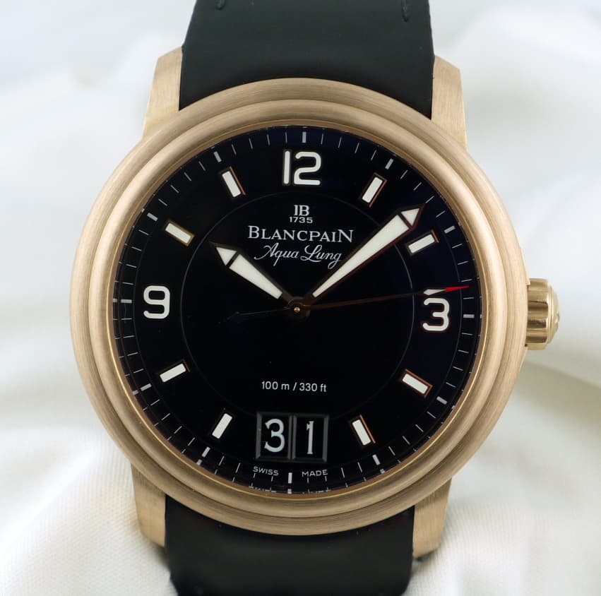 Blancpain Aqualung Rose Rubber