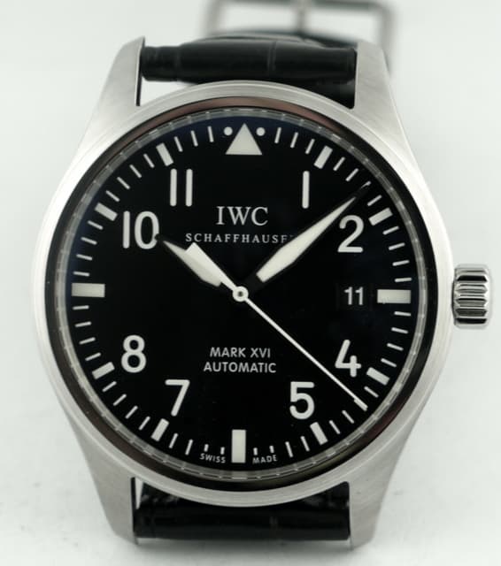 IWC Mark XVI Black SS/Strap 