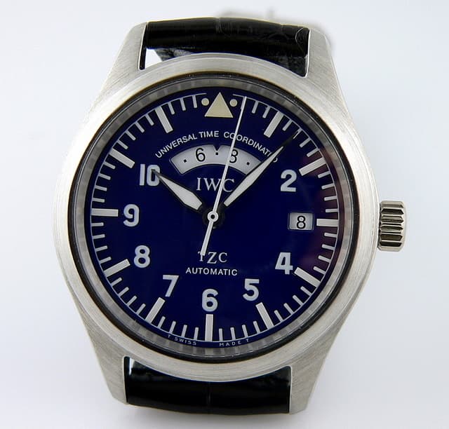 IWC UTC Blue Dial Limited Platinum 39MM