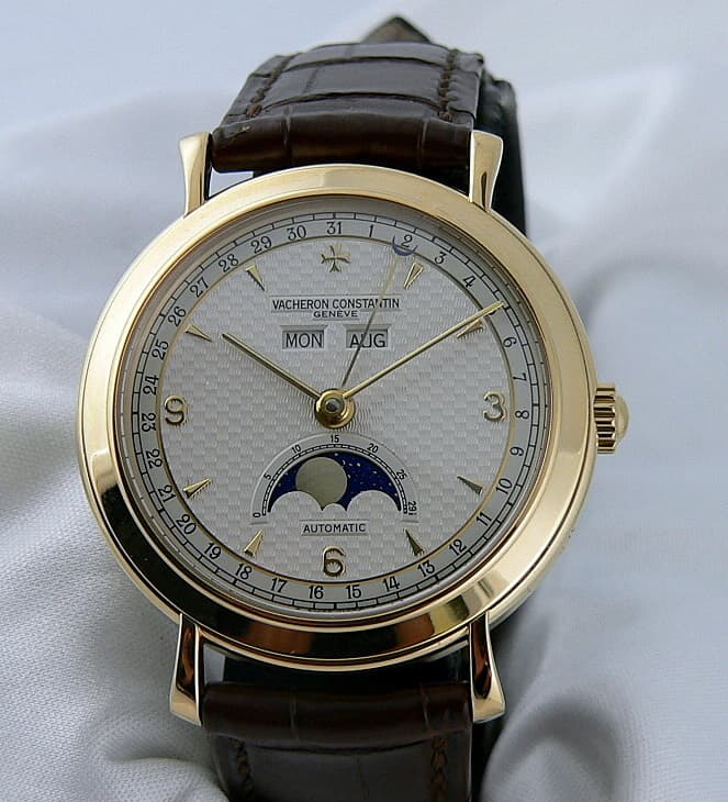 Vacheron Constantin Triple Date 
Moon Yellow