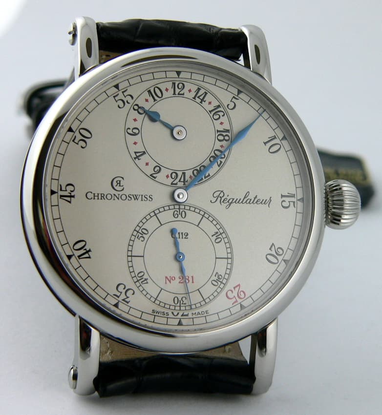 Chronoswiss Regulateur 24 Manual Wind SS 