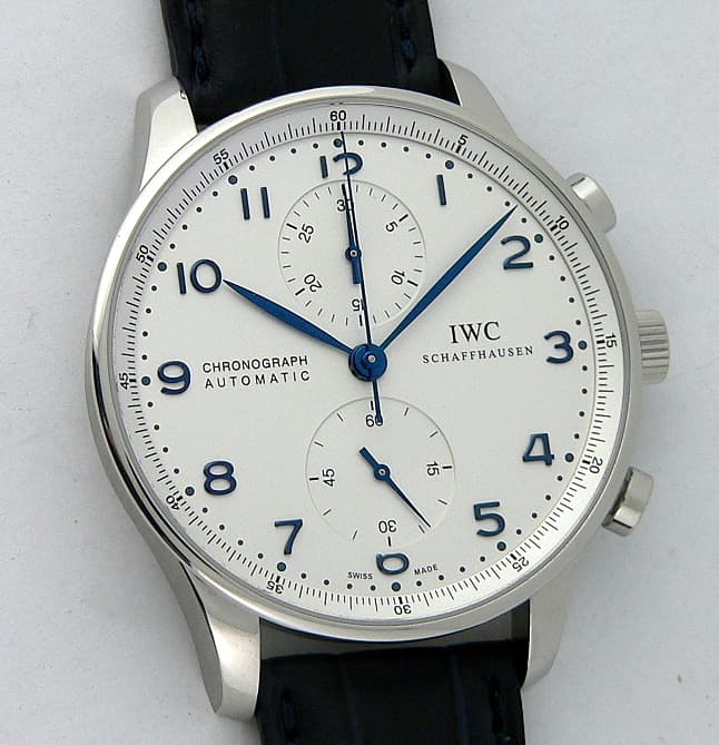 IWC Portugieser Chronograph Silver Dial