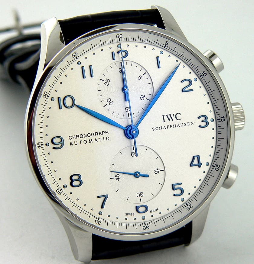 IWC Portugieser Chronograph Silver Dial