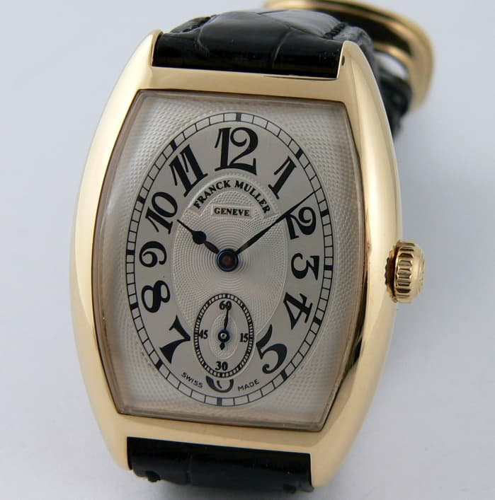 Franck Muller Casablanca mid-size Yellow Gold