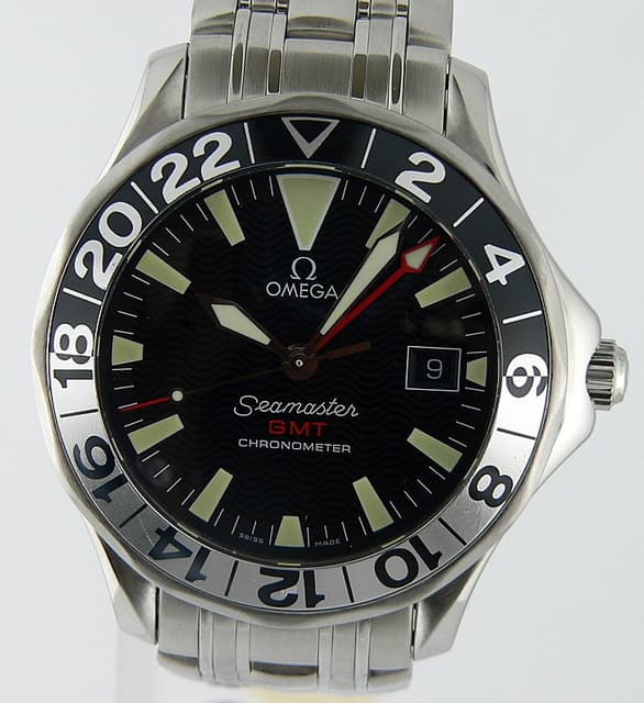 Omega Seamaster GMT Black Dial