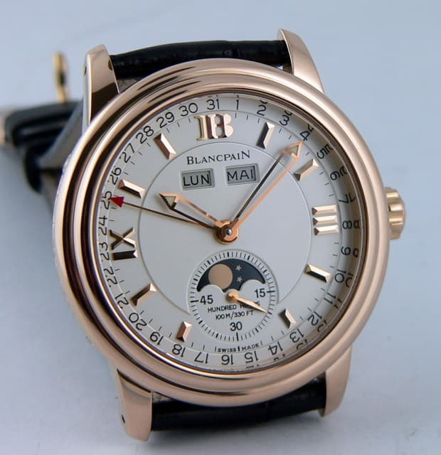 Blancpain Triple Date (French Calendar) Rose Gold LIMITED 