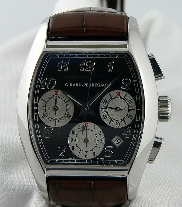 Girard Perregaux Richville Steel Chrono
Black