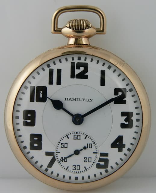  Hamilton Pocket Watch GOLD