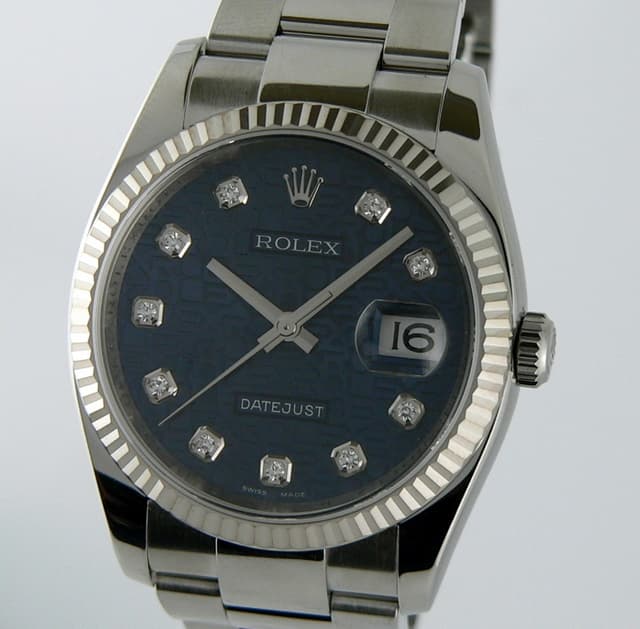 Rolex Datejust SS Jubilee Dial 