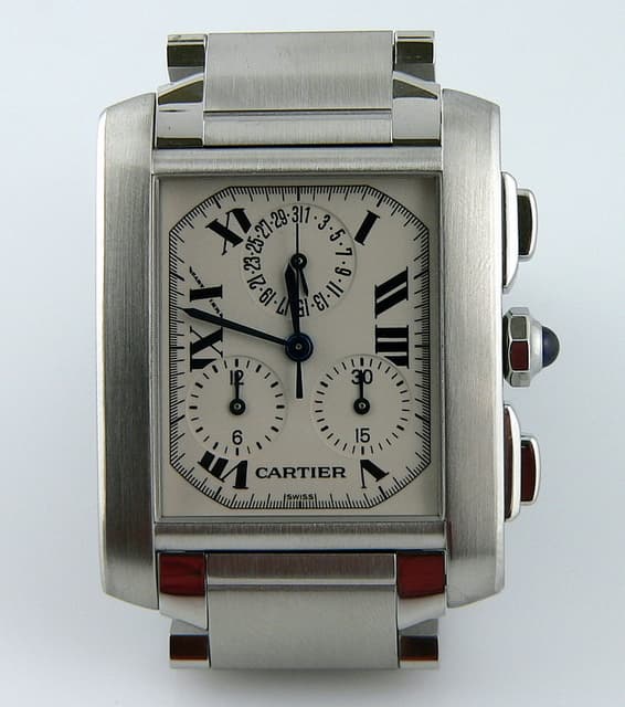 Cartier Tank Francaise Chrono Quartz SS/SS