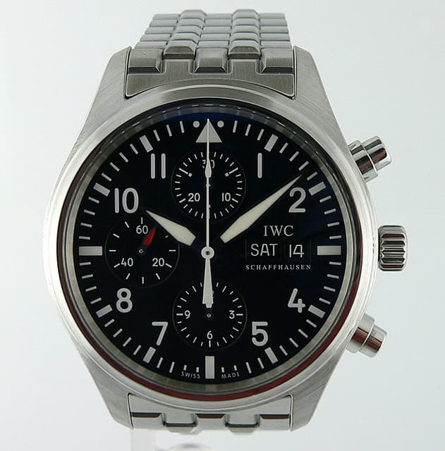 IWC Fliegeuhr Chronograph SS/SS