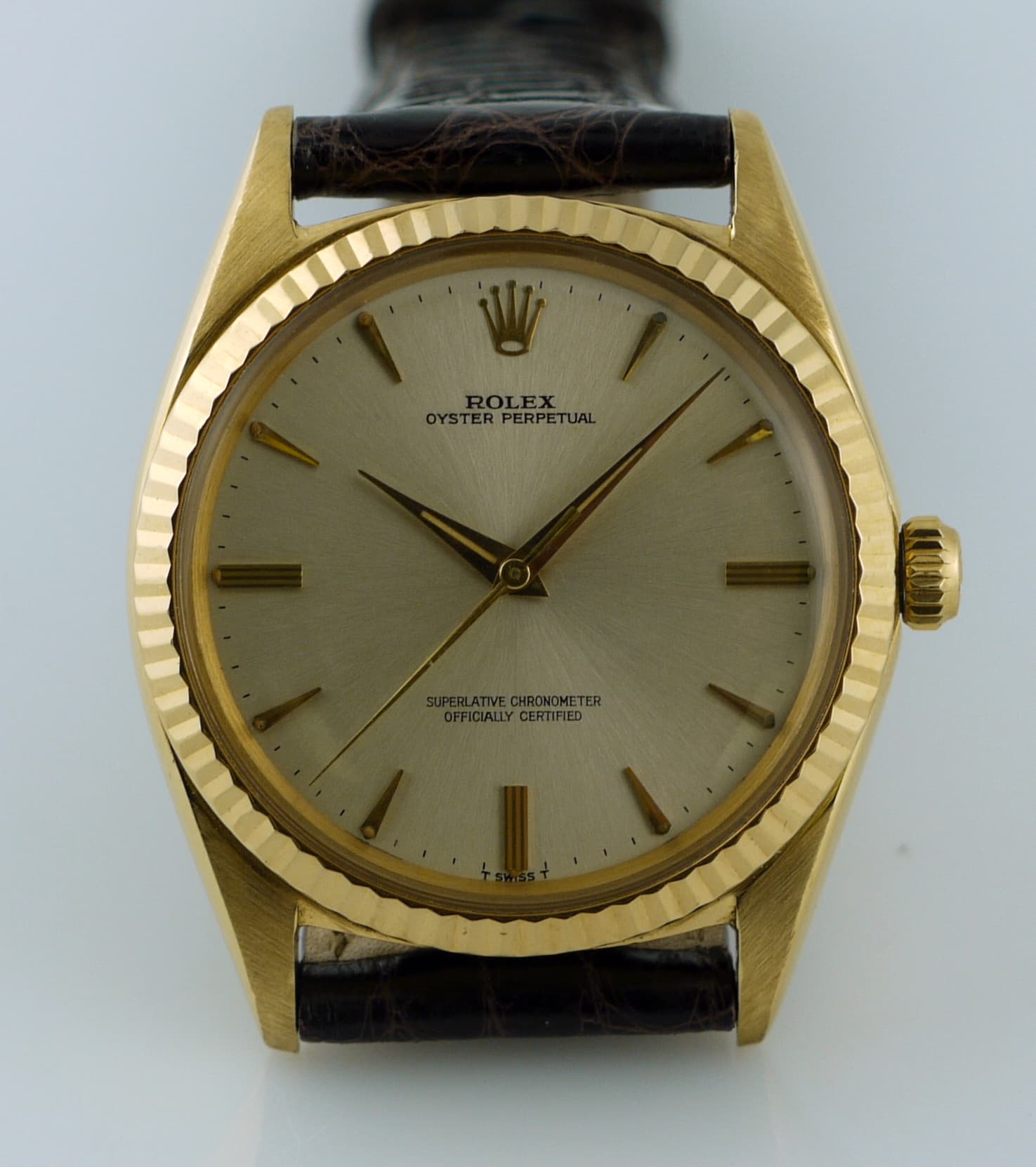 Rolex Oyster Perpetual 18K YG
