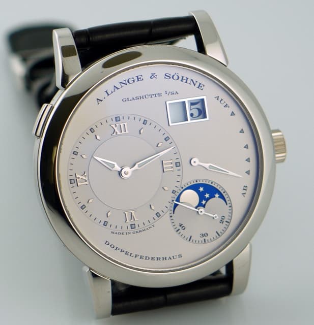 A. Lange and Sohne Lange 1 Moon Platinum