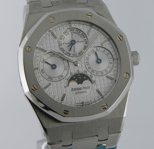 Audemars Piguet Royal Oak Quantime Perpetual Calendar White 
