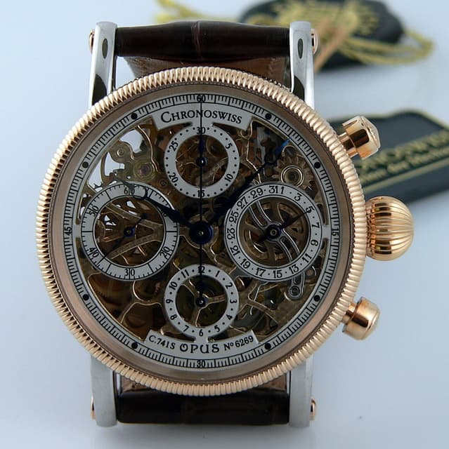 Chronoswiss PEDRO Opus Steel/18K Rose 