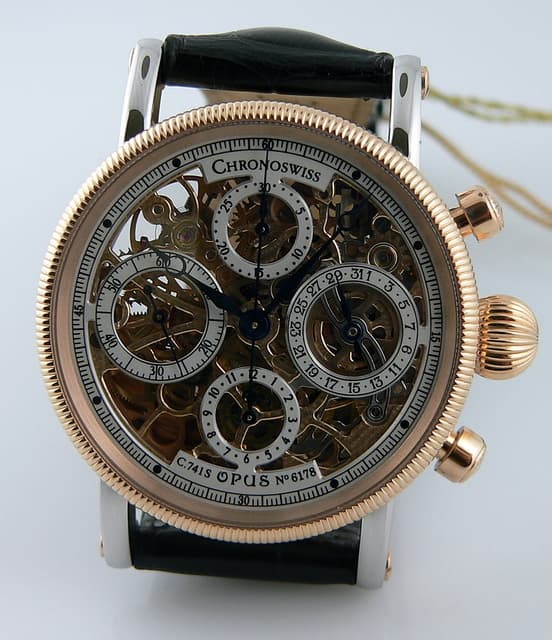 Chronoswiss Opus Steel/18K Rose 