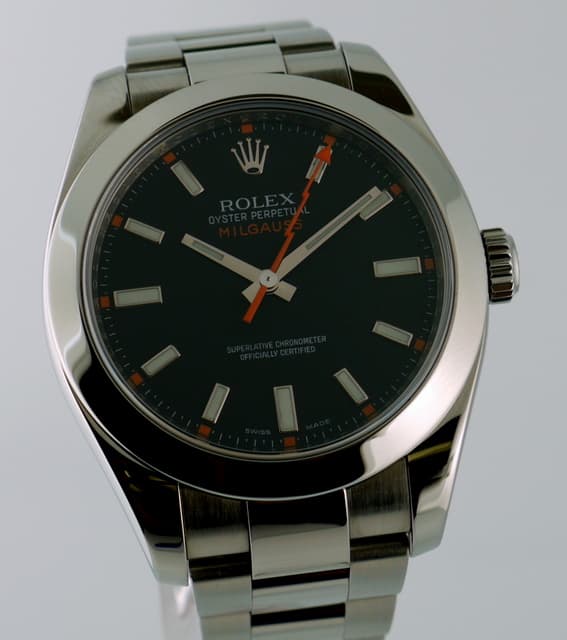 Rolex Milgauss Black Dial
SS/SS