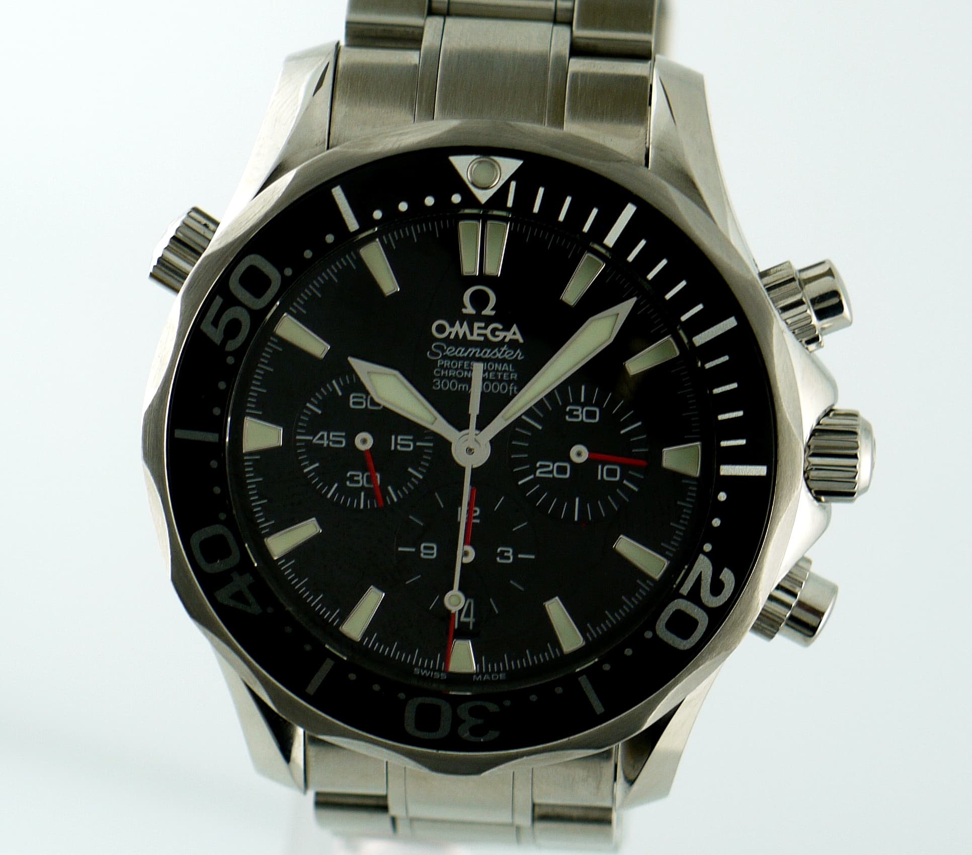 Omega Seamaster Chronograph Black 
