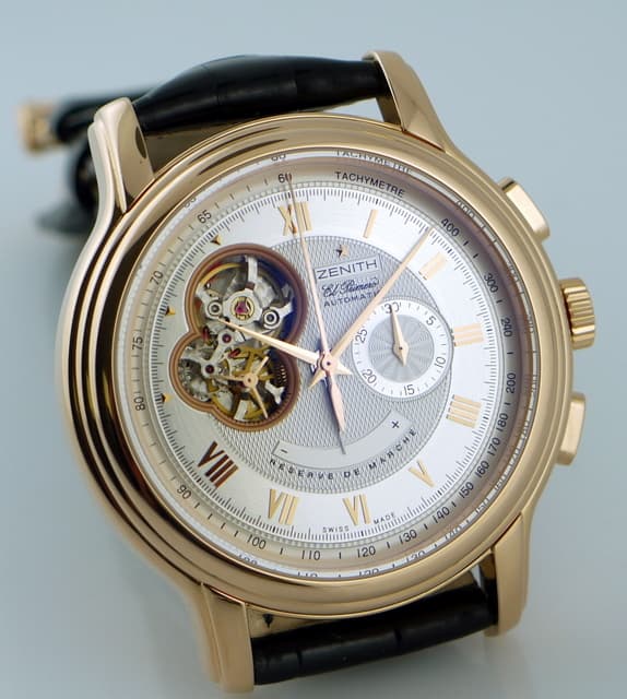 Zenith Chronomaster XXT Open
Rose Gold