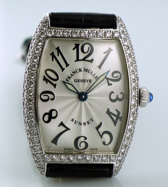 Franck Muller Cintree Curvex WG Qtz
"Sunset"