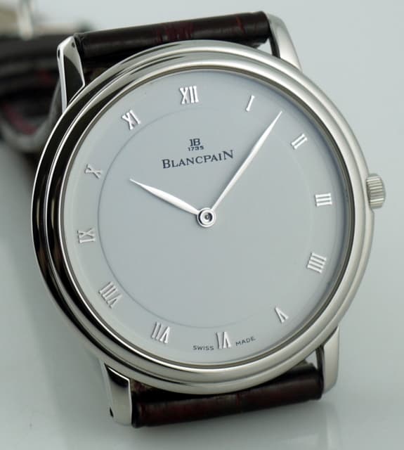 Blancpain Ultra Slim Manual Steel