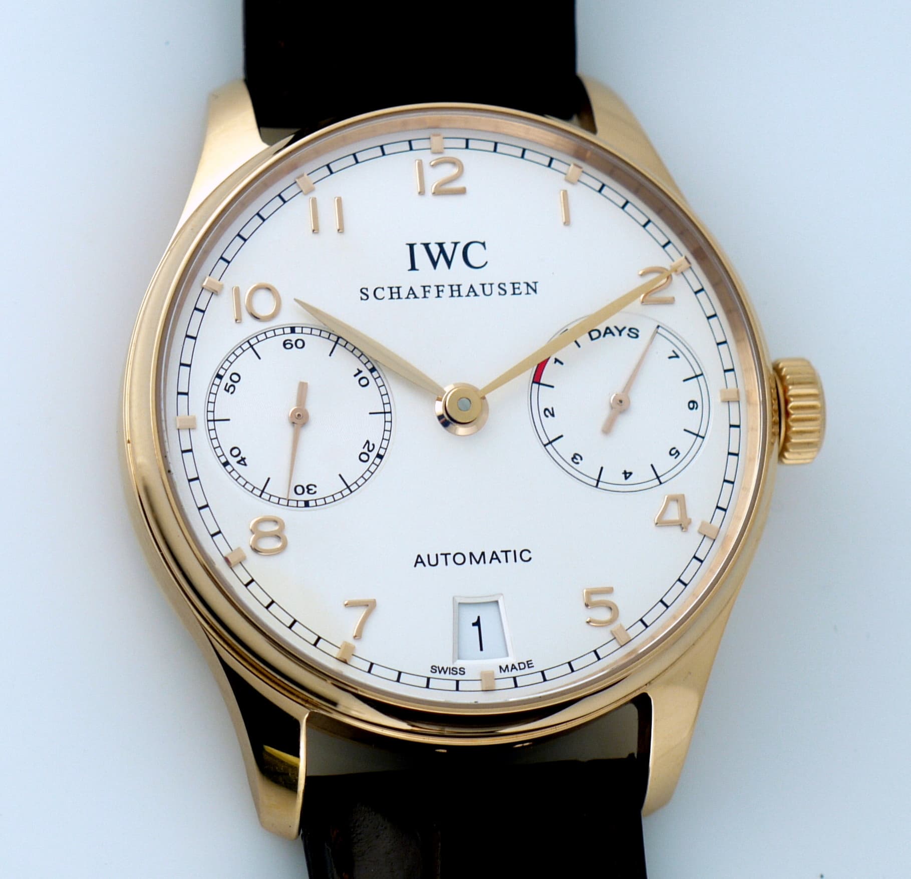 IWC Portugieser 5001 Rose 7 Days