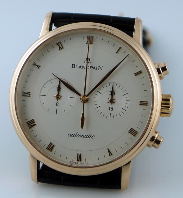 Blancpain Villeret Chronograph 18K RG