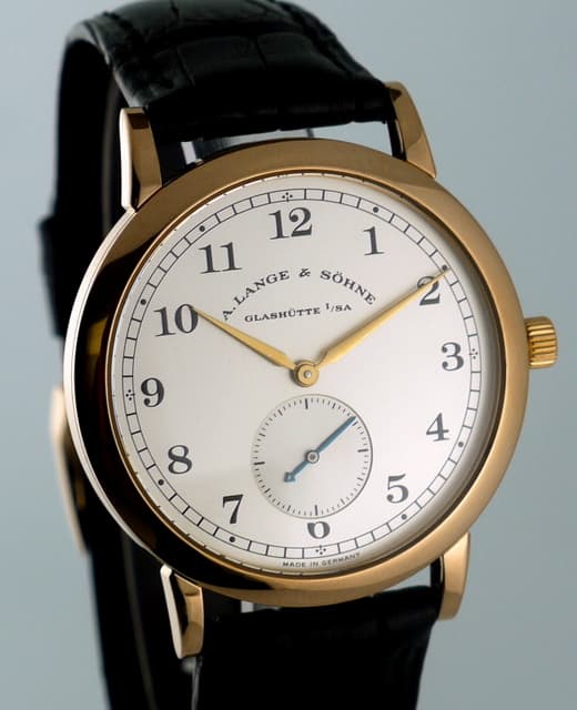 A. Lange and Sohne 1815 Rose Gold Silver Dial