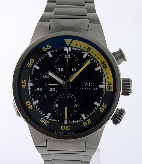IWC Aquatimer Split Minute Chrono
Titanium Black Dial NEW
